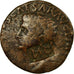Münze, Claudius, As, 42, Rome, Countermark, S, Kupfer, RIC:100