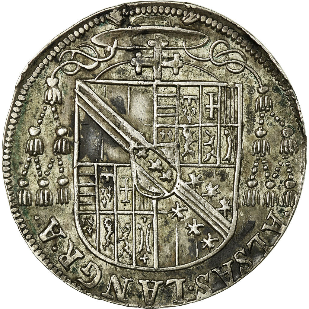 Coin, France, ALSACE, Charles II De Lorraine-Vaudémont, Teston, 1605