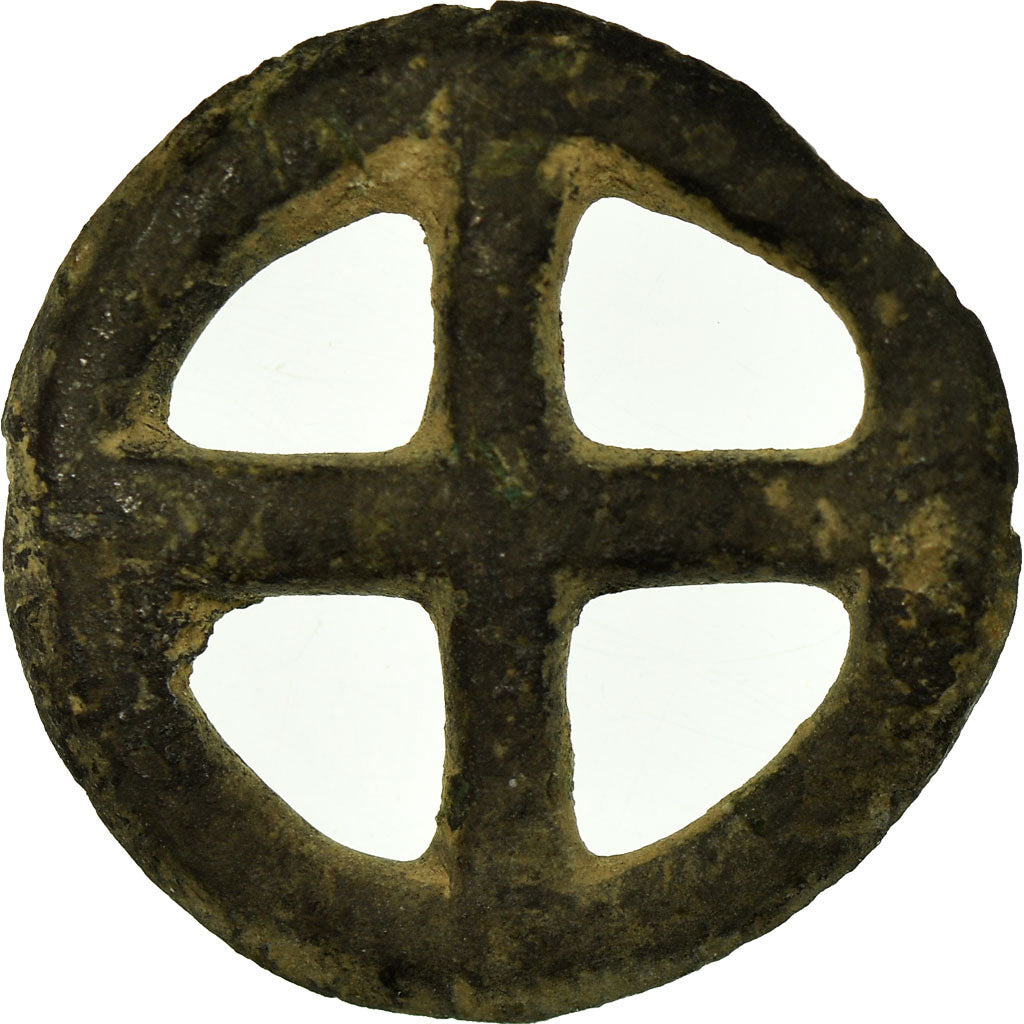 Monnaie, Rouelles gauloises, Rouelle, TTB, Potin