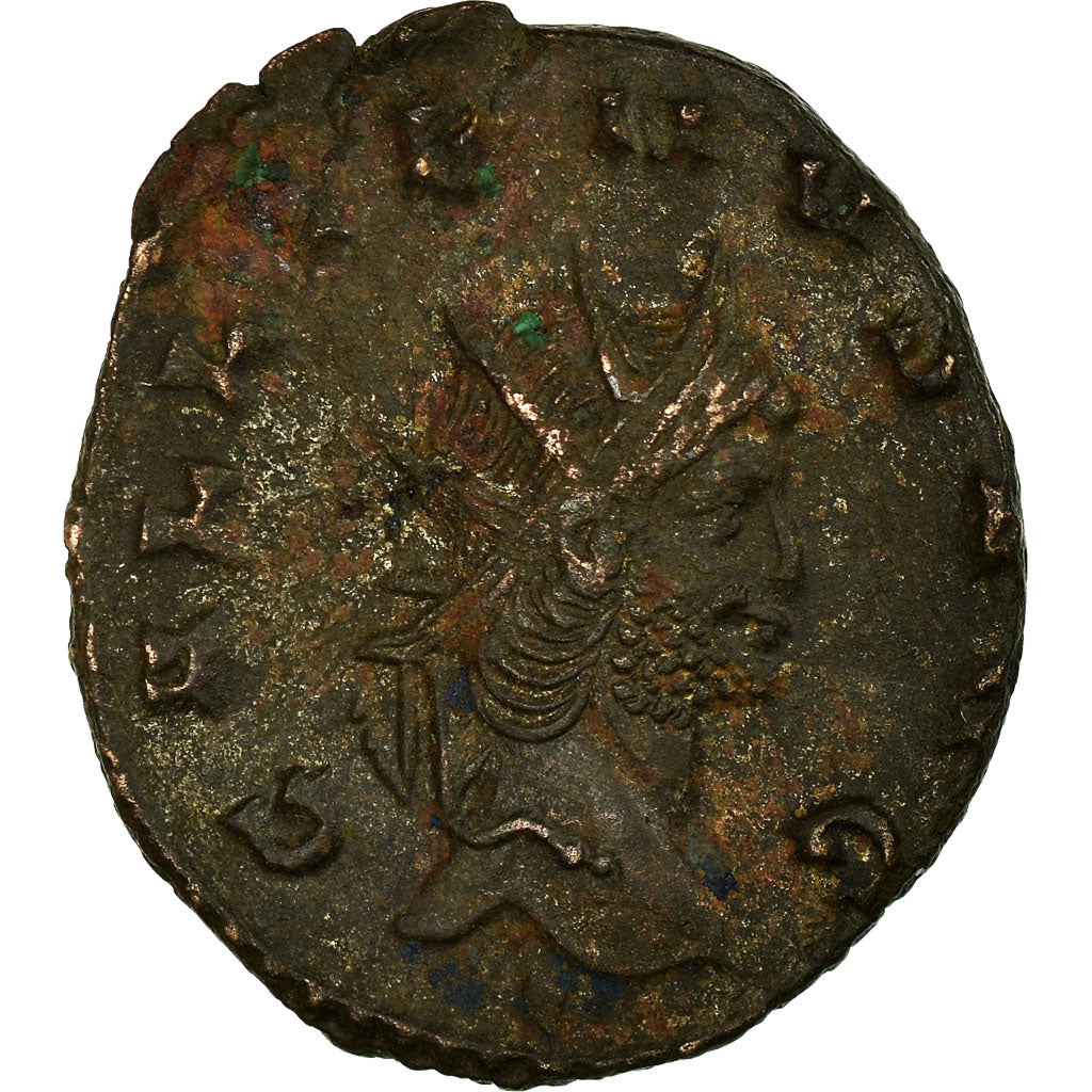 Moneda, Gallienus, Antoninianus, 260-269, Rome, MBC, Vellón, RIC:165