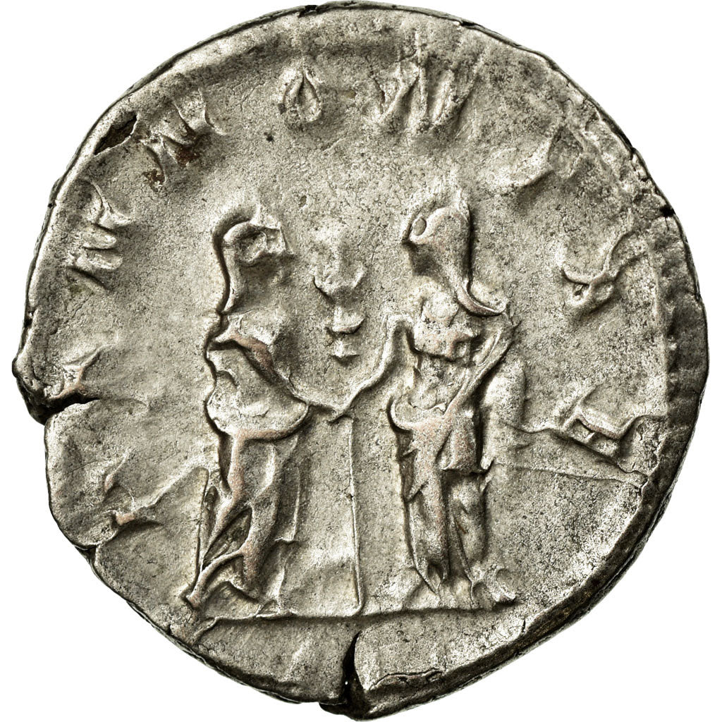 Monnaie, Trajan Dèce, Antoninien, TTB+, Billon, Cohen:81