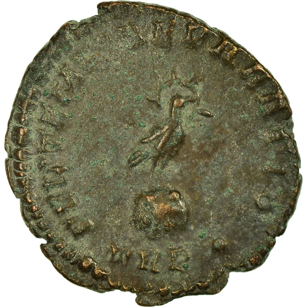 Moneta, Constans, Half Maiorina, Trier, EF(40-45), Miedź, RIC:234