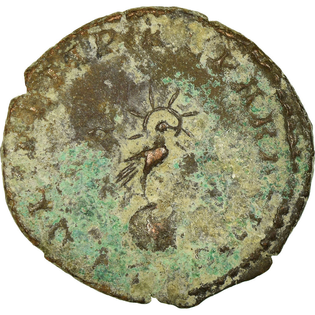 Munten, Constans, Half Maiorina, Trier, ZF, Koper, RIC:234