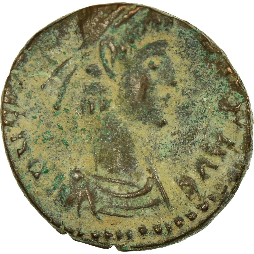 Monnaie, Constans, Half Maiorina, Trèves, TB, Cuivre, RIC:234