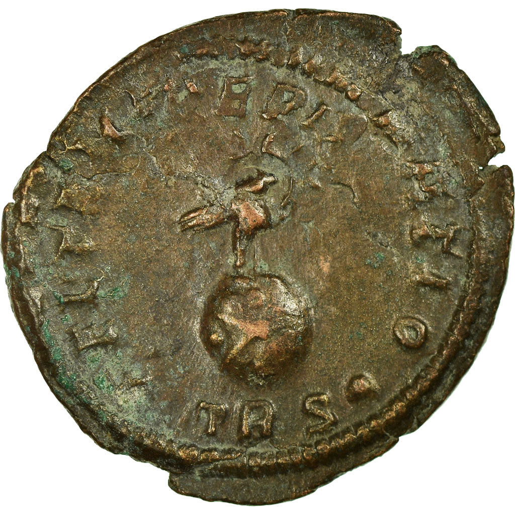 Monnaie, Constans, Half Maiorina, Trèves, TTB+, Cuivre, RIC:234