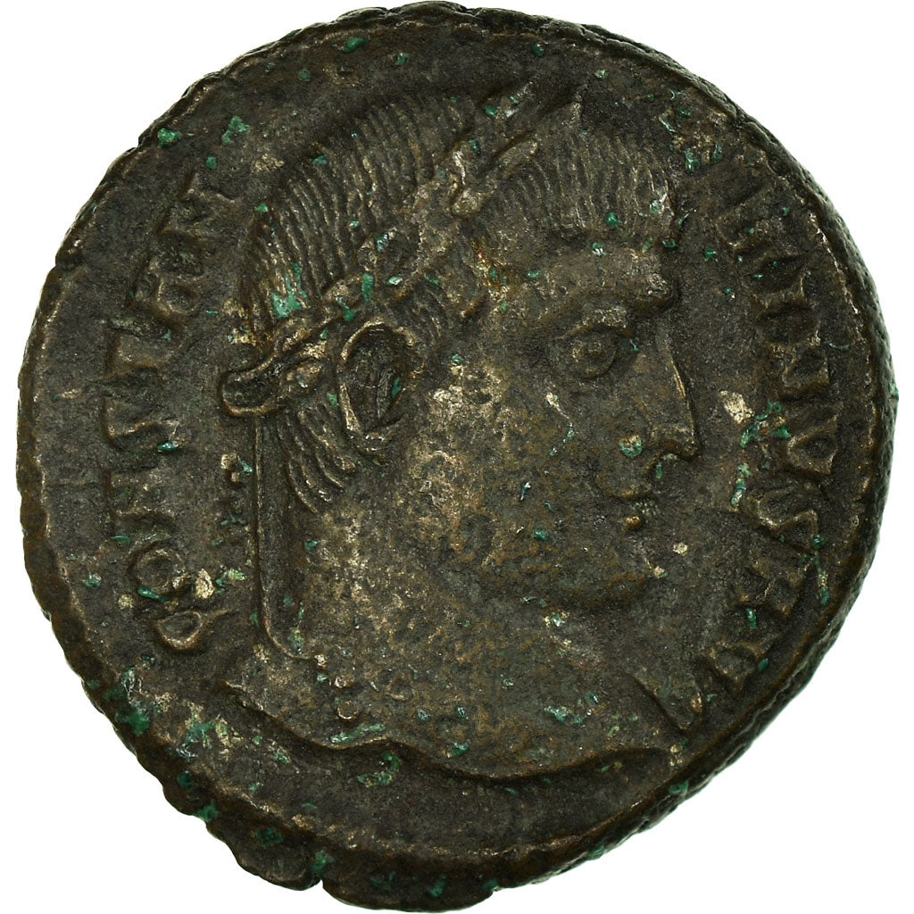 Coin, Constantine I, Nummus, 326, Kyzikos, VF(30-35), Copper, RIC:34