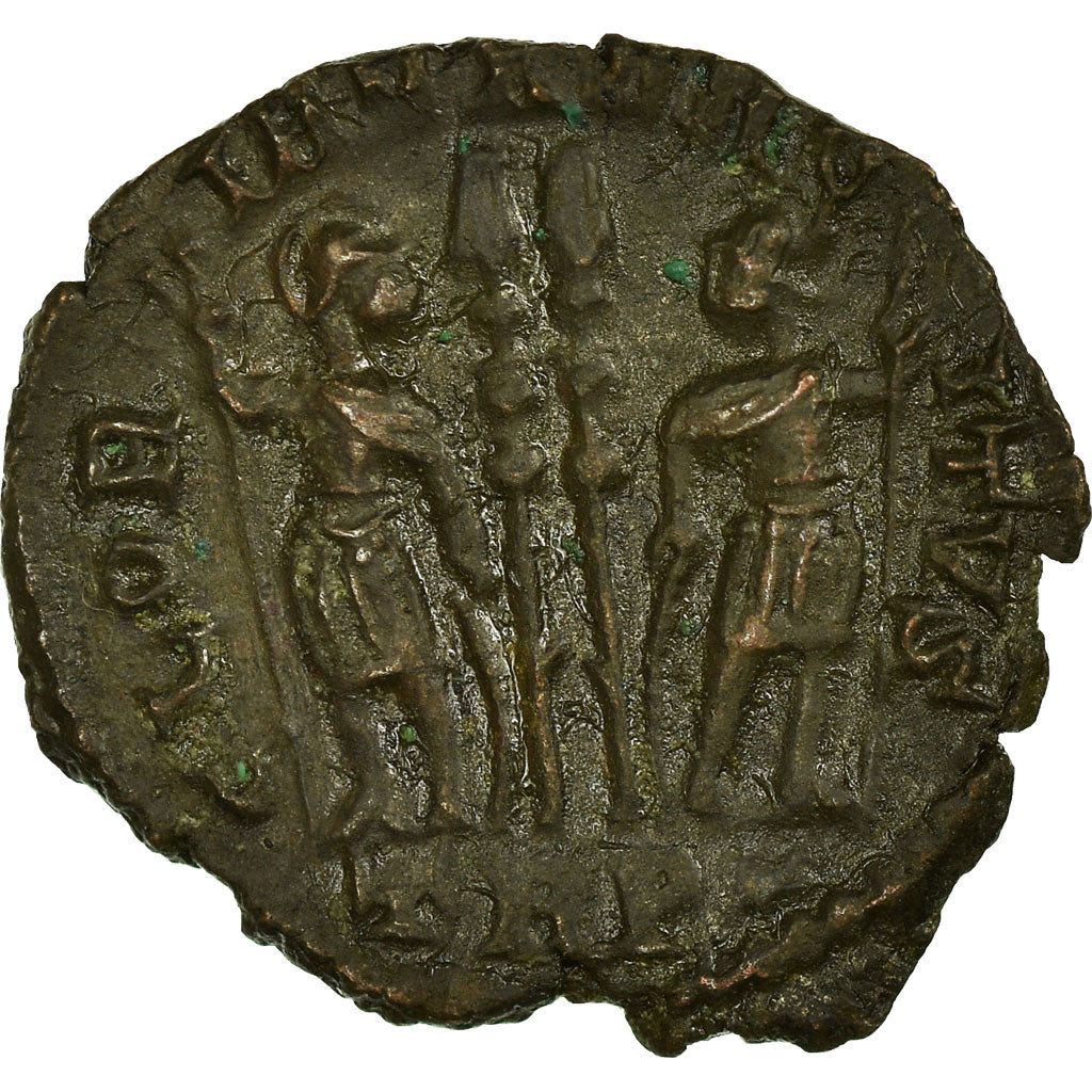 Coin, Constantine II, Follis, Trier, VF(20-25), Bronze, RIC:527