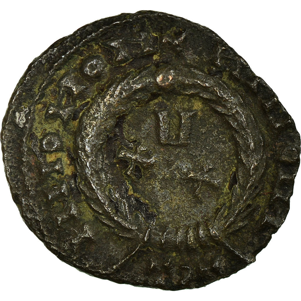 Coin, Constantine I, Nummus, Gallic imitation, F(12-15), Copper