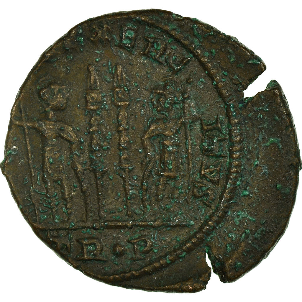 Coin, Constantine I, Follis, Trier, VF(20-25), Bronze, RIC:526