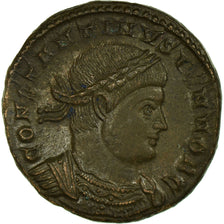 Coin, Constantine II, Nummus, 333-334, Trier, AU(55-58), Copper, RIC:550