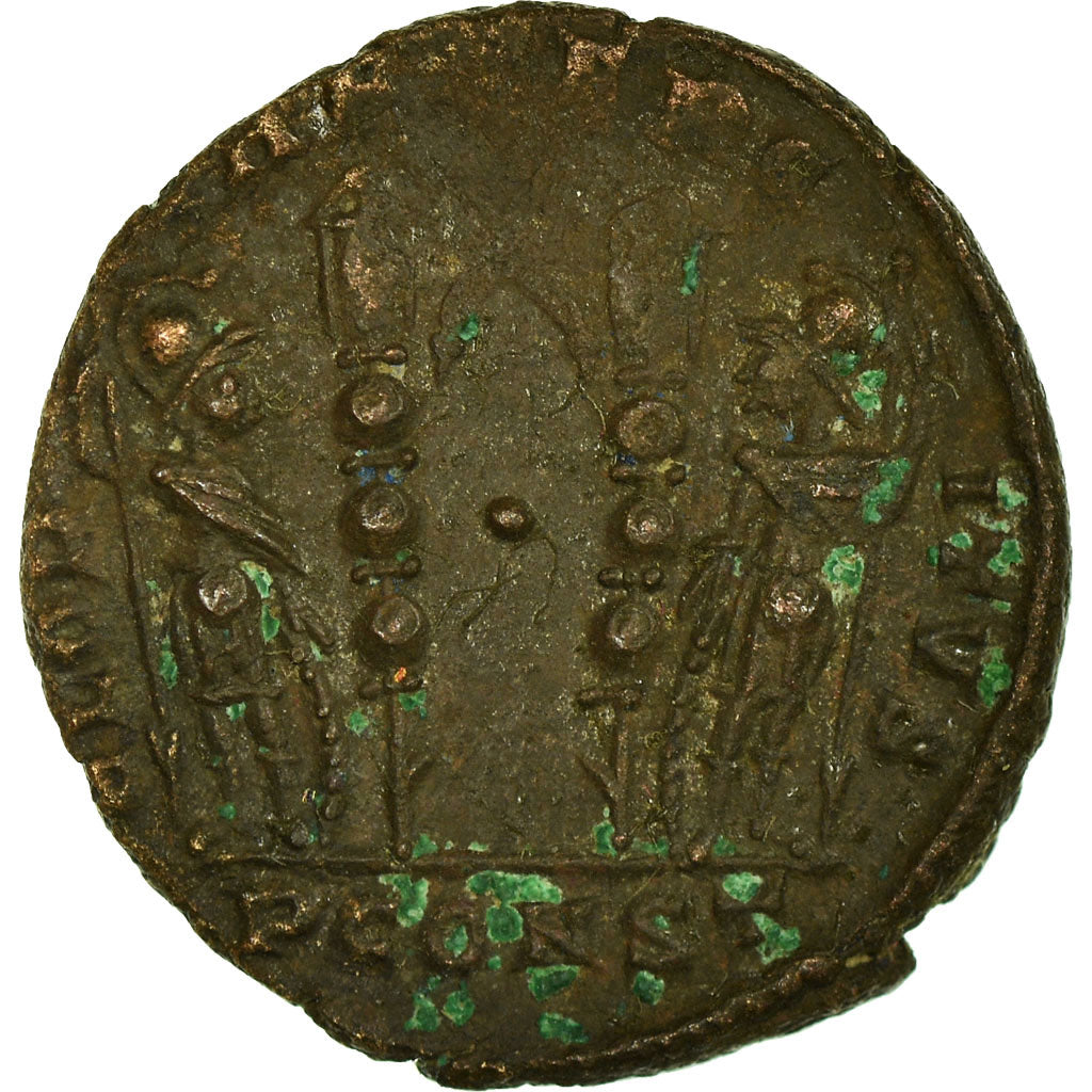 Coin, Constantine II, Follis, Arles, VF(30-35), Bronze, RIC:365