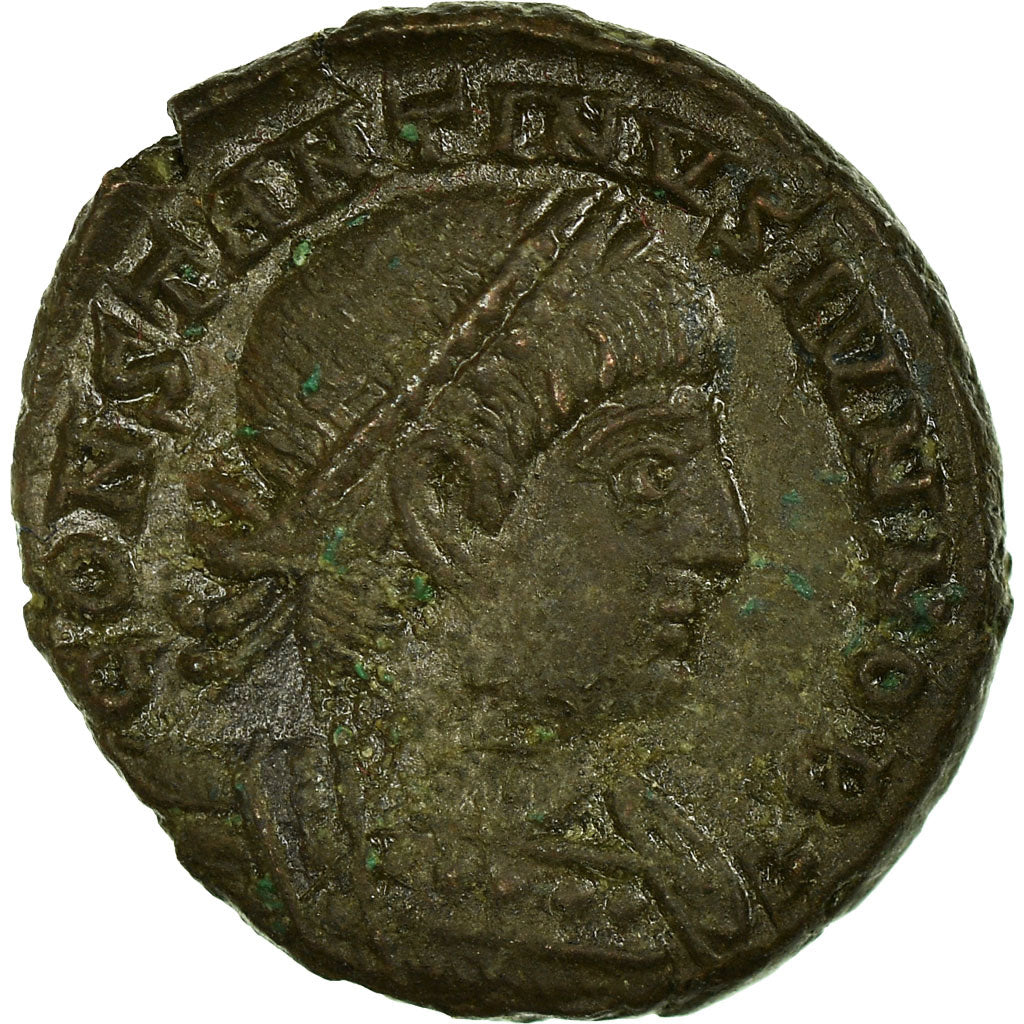 Coin, Constantine II, Follis, 332-333, Trier, VF(30-35), Bronze, RIC:545