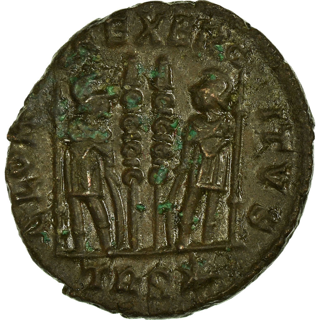 Coin, Constantine II, Follis, 332-333, Trier, VF(30-35), Bronze, RIC:545