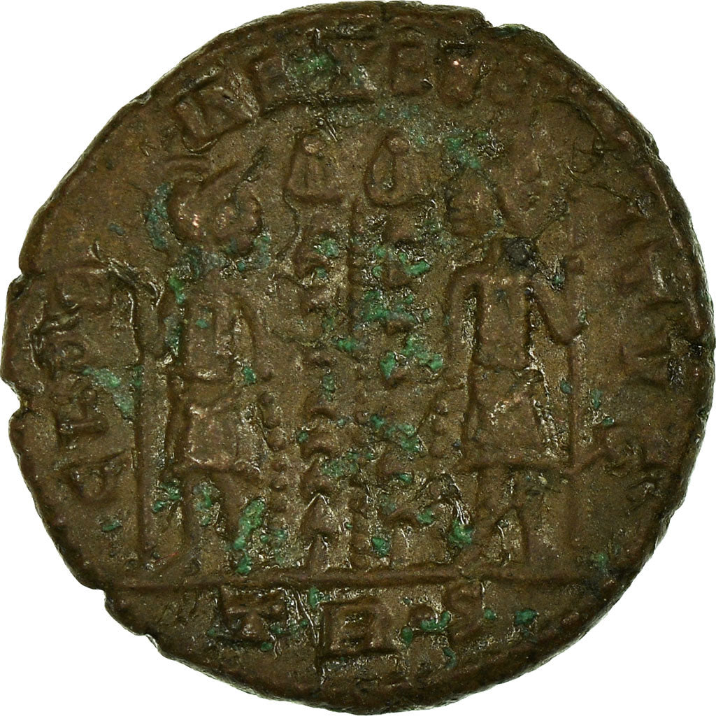 Coin, Constantine II, Nummus, 333-334, Trier, VF(20-25), Copper, RIC:550