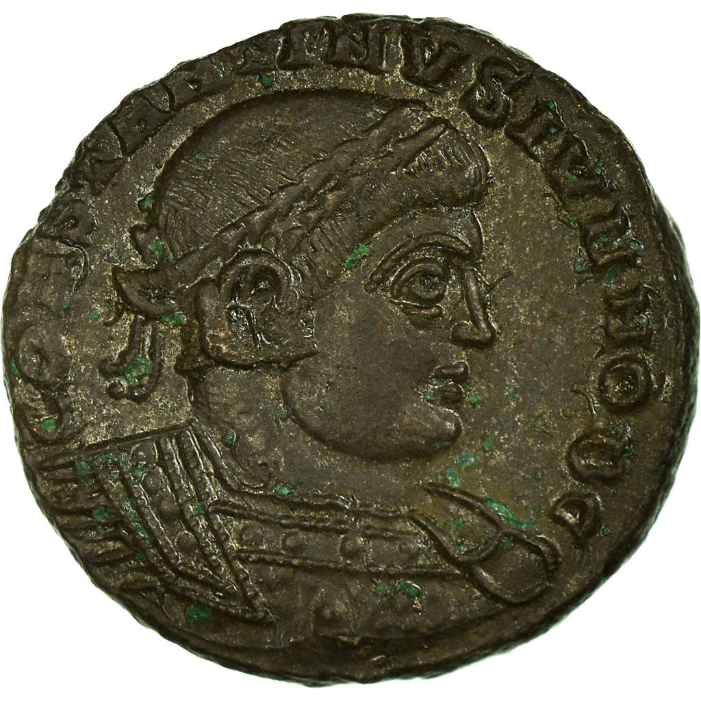 Moneta, Constantine II, Follis, Lyon - Lugdunum, EF(40-45), Bronze, RIC:244
