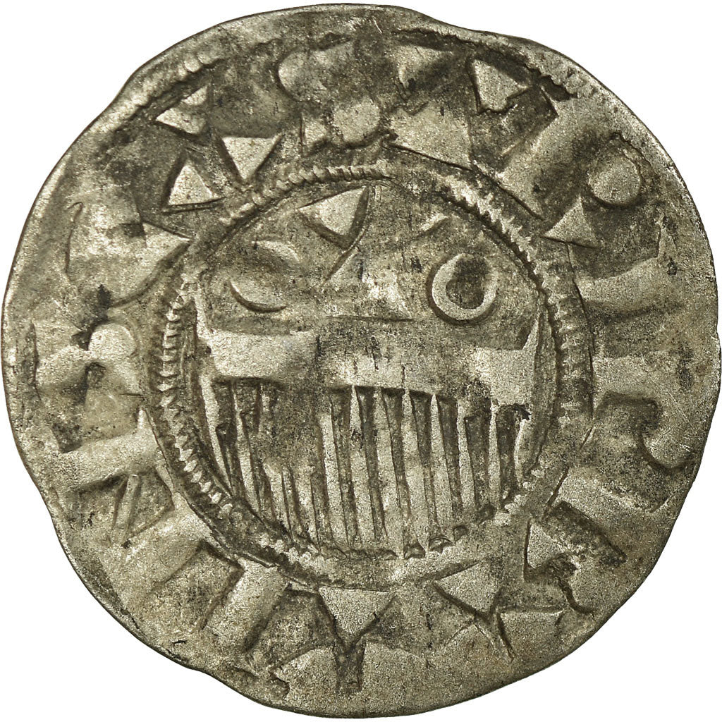 Coin, France, Champagne, Thibaut II, Denarius, Provins et Sens, EF(40-45)