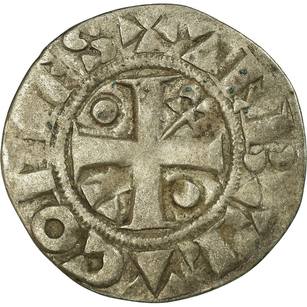 Coin, France, Champagne, Thibaut II, Denarius, Provins et Sens, EF(40-45)
