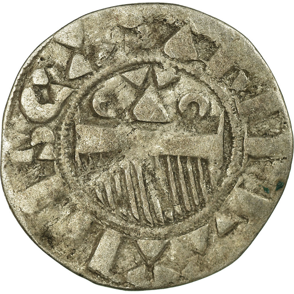 Coin, France, Champagne, Thibaut II, Denarius, Provins et Sens, EF(40-45)