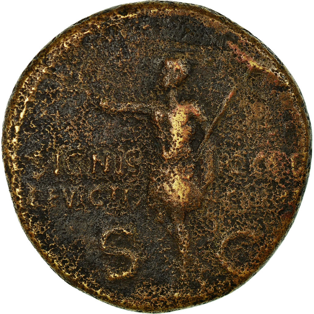Coin, Caligula, As, Rome, VF(30-35), Bronze, RIC:57