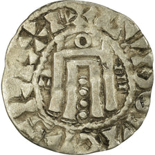 Moneda, Francia, Louis VI, Denarius, Orléans, BC+, Plata, Duplessy:120