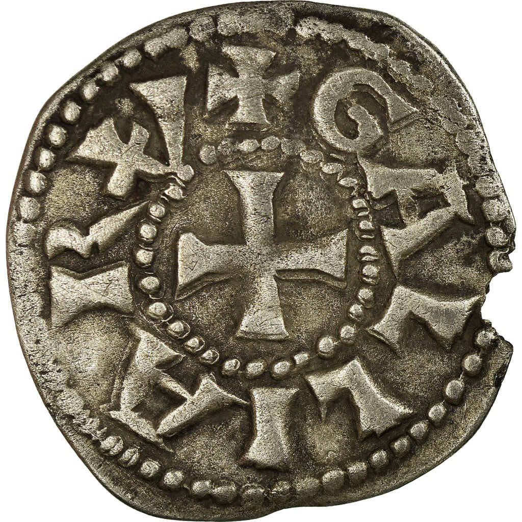 Coin, France, Silver Denarius, Lyon, EF(40-45), Silver, Boudeau:1130
