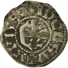 Coin, France, Anjou, Foulques V, Denarius, Angers, EF(40-45), Silver