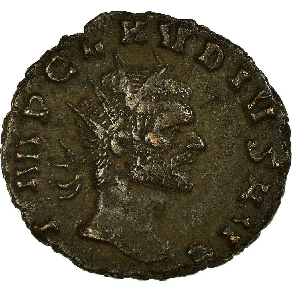 Coin, Claudius II (Gothicus), Antoninianus, 268-269, Roma, EF(40-45), Billon