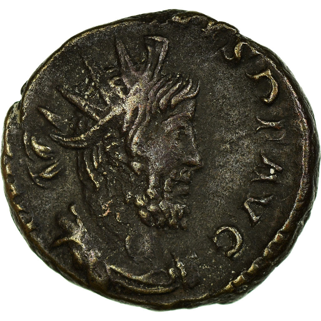 Coin, Tetricus I, Antoninianus, AD 272-274, Trier, VF(20-25), Billon, RIC:100