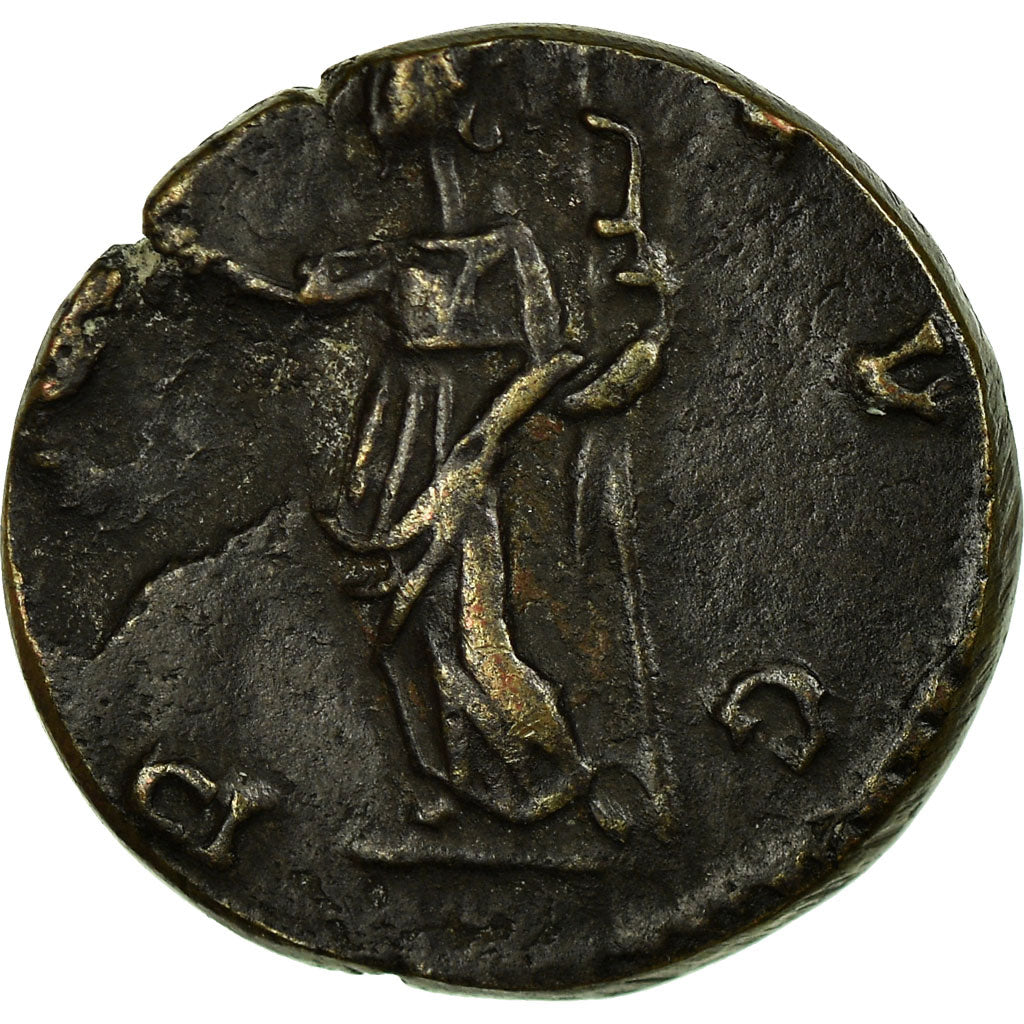 Coin, Tetricus I, Antoninianus, AD 272-274, Trier, VF(30-35), Billon, RIC:100