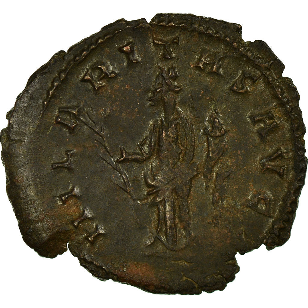 Moneda, Tetricus I, Antoninianus, AD 273-274, Trier or Cologne, MBC+, Vellón