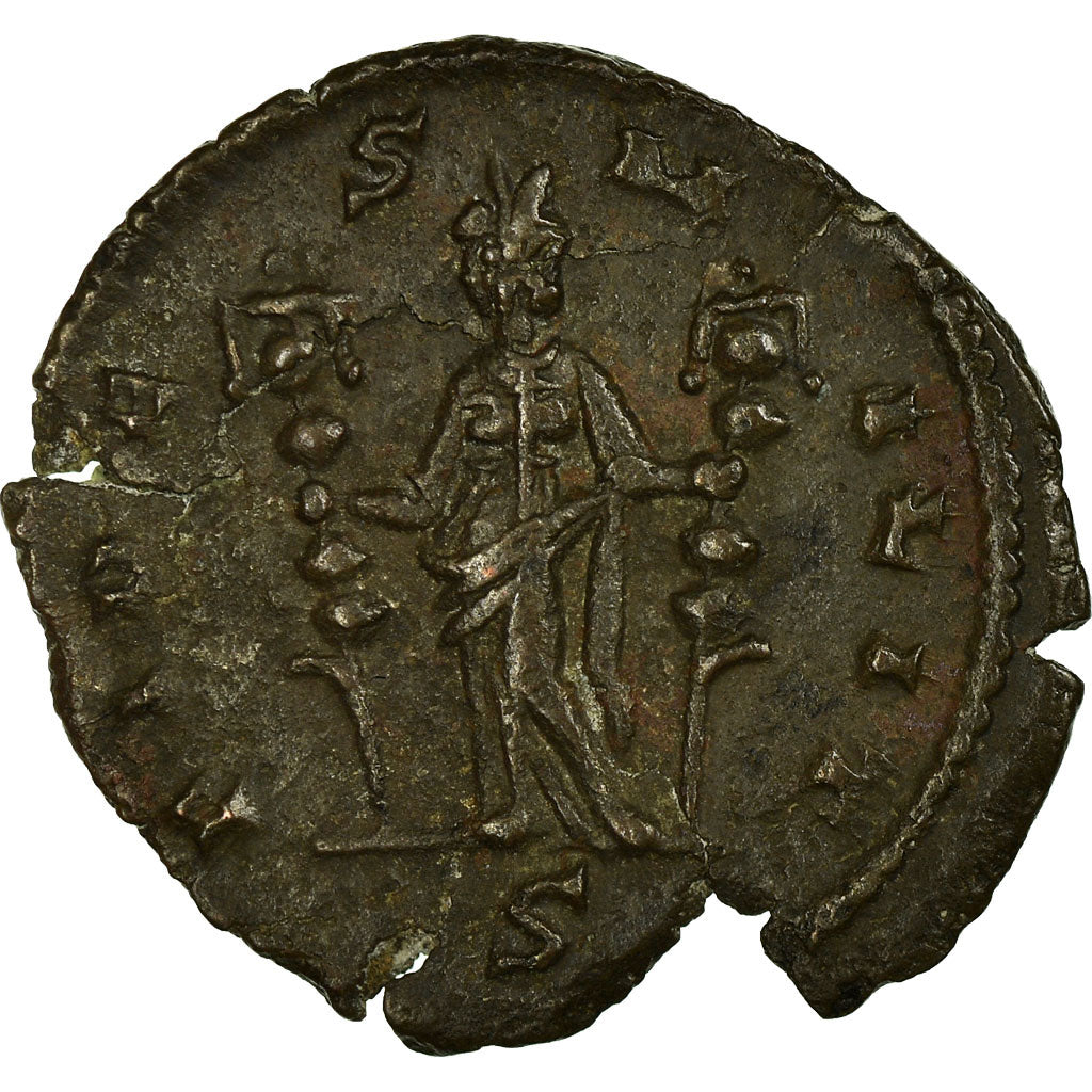 Coin, Quintillus, Antoninianus, 270, Milan, EF(40-45), Billon, RIC:52