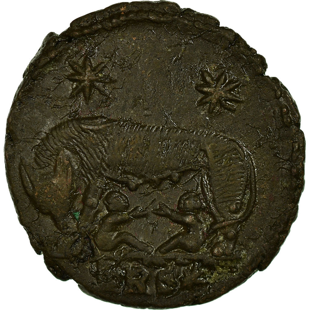 Coin, Roma, City Commemoratives, Nummus, 332-333, Trier, EF(40-45), Copper