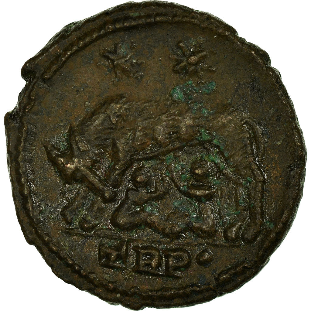 Coin, City Commemoratives, Follis, Trier, EF(40-45), Bronze, RIC:529