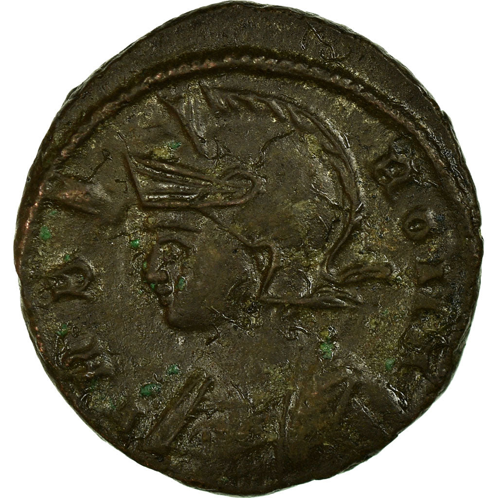 Coin, City Commemoratives, Follis, Trier, EF(40-45), Bronze, RIC:529