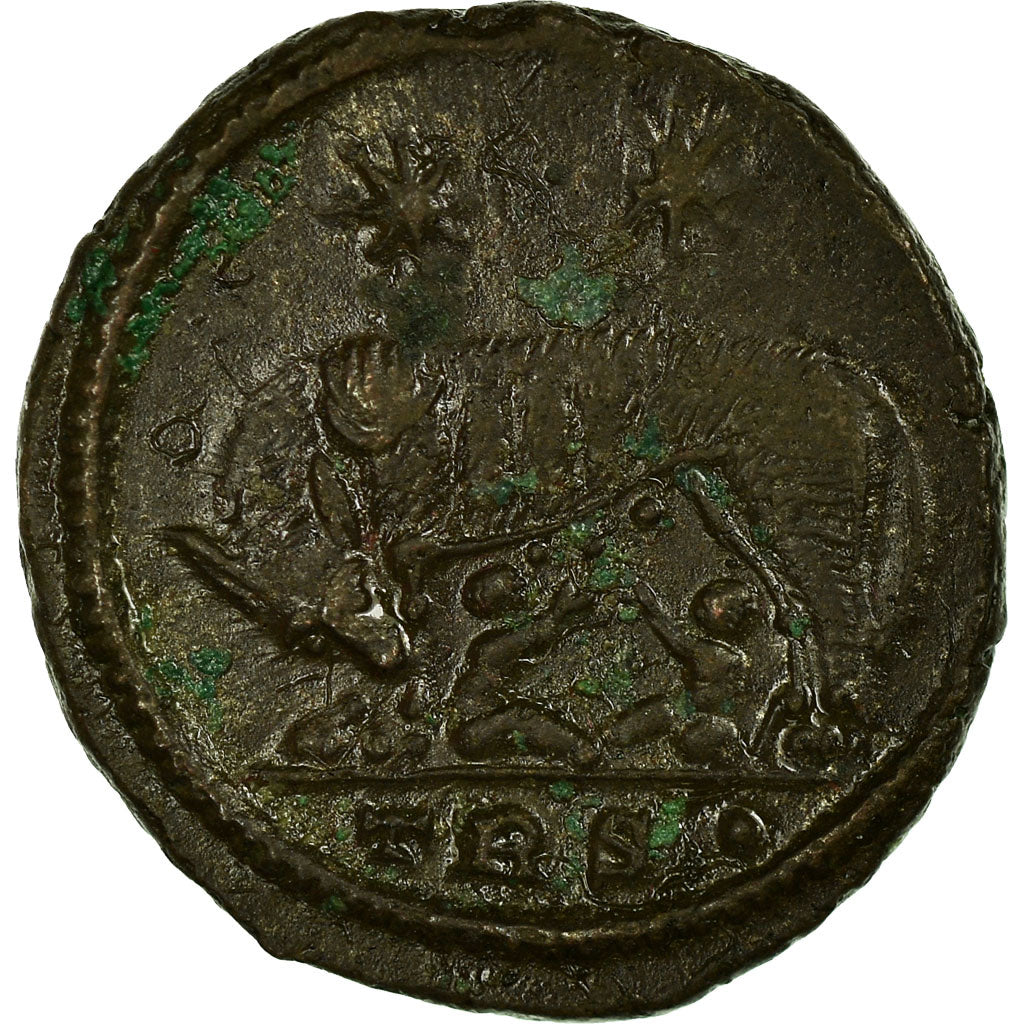 Coin, City Commemoratives, Follis, Trier, EF(40-45), Bronze, RIC:529