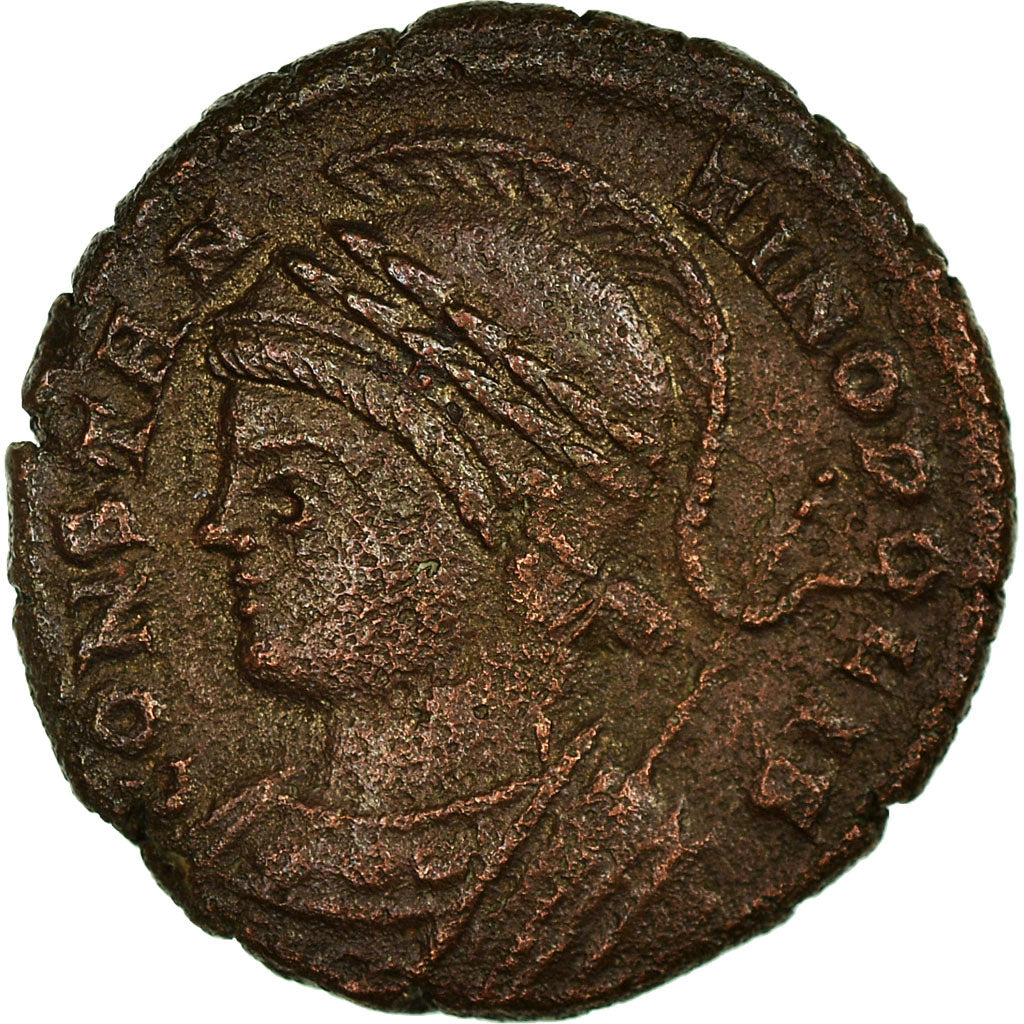 Coin, City Commemoratives, Follis, Trier, EF(40-45), Bronze, RIC:548