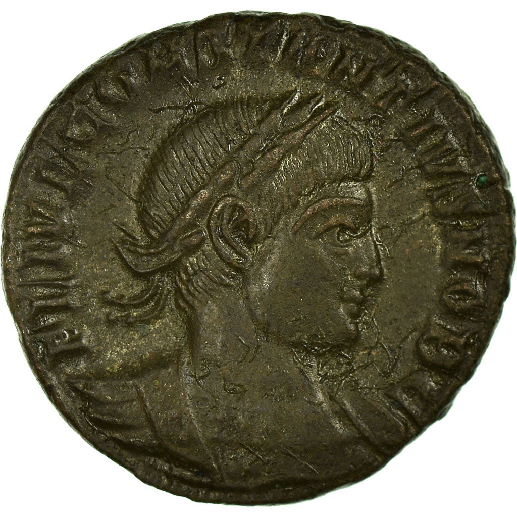 Moneta, Constantine II, Follis, 332-333, Trier, AU(50-53), Bronze, RIC:545