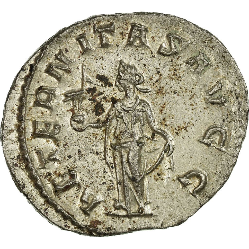 Trebonianus Gallus, Antoninianus, 253, Roma, AU(55-58), Billon, RIC:30