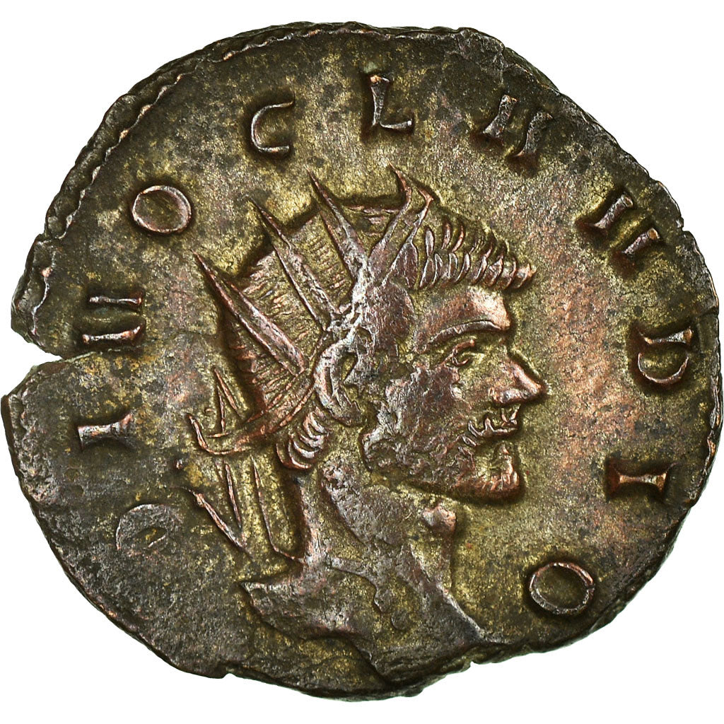 Coin, Claudius II (Gothicus), Antoninianus, AU(50-53), Bronze, RIC:266