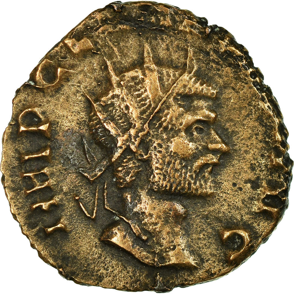 Coin, Claudius II (Gothicus), Antoninianus, AD 269-271, Rome, VF(20-25), Billon