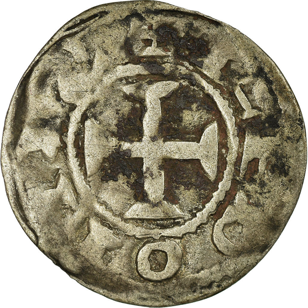 Coin, France, Bretagne, Conan II, Denarius, Rennes, VF(30-35), Silver