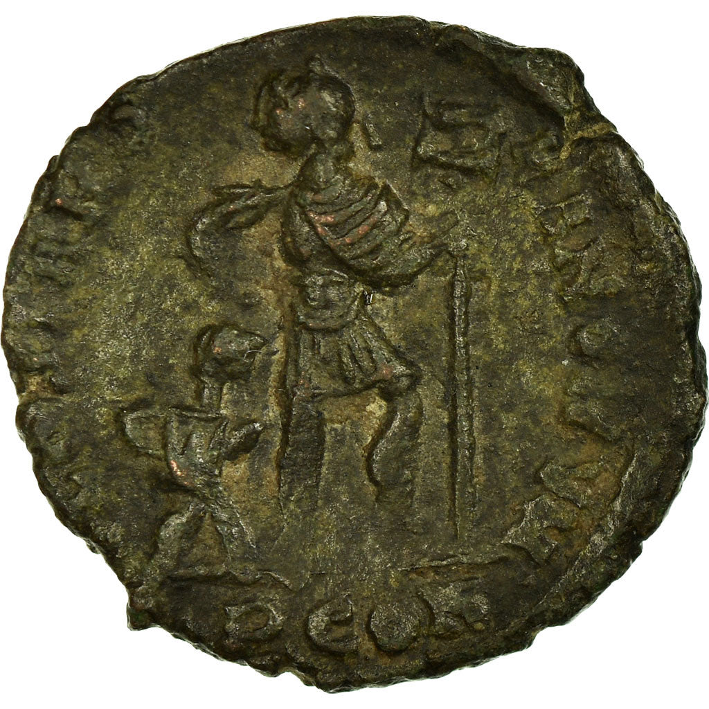 Coin, Valentinian I, Nummus, Arles, F(12-15), Copper, Cohen:37, RIC:18