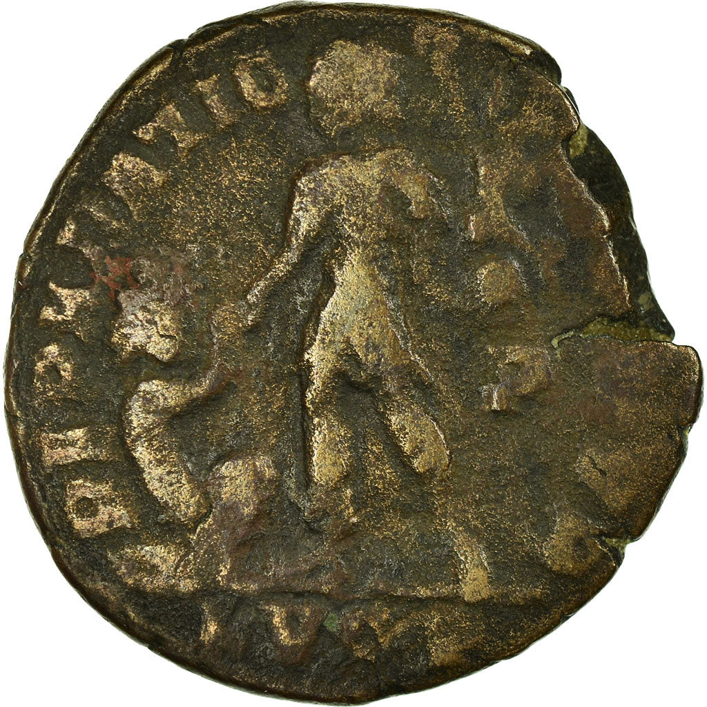 Munten, Magnus Maximus, Maiorina, Lyon - Lugdunum, ZG+, Bronze, RIC:32