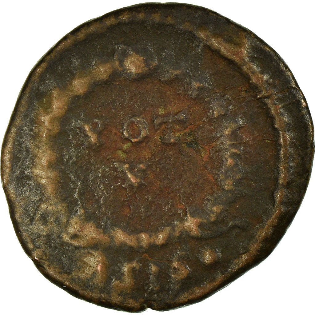 Moneta, Arcadius, Nummus, Siscia, VF(30-35), Miedź, RIC:36