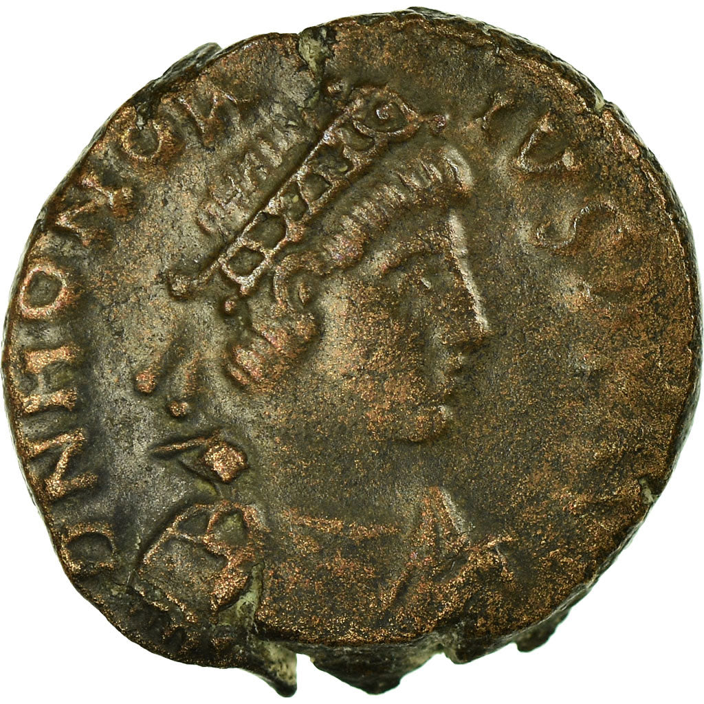 Coin, Honorius, Nummus, 402-408, Roma, EF(40-45), Copper, RIC:1280