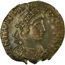 Coin, Honorius, Nummus, 402-408, Roma, EF(40-45), Copper, RIC:1280