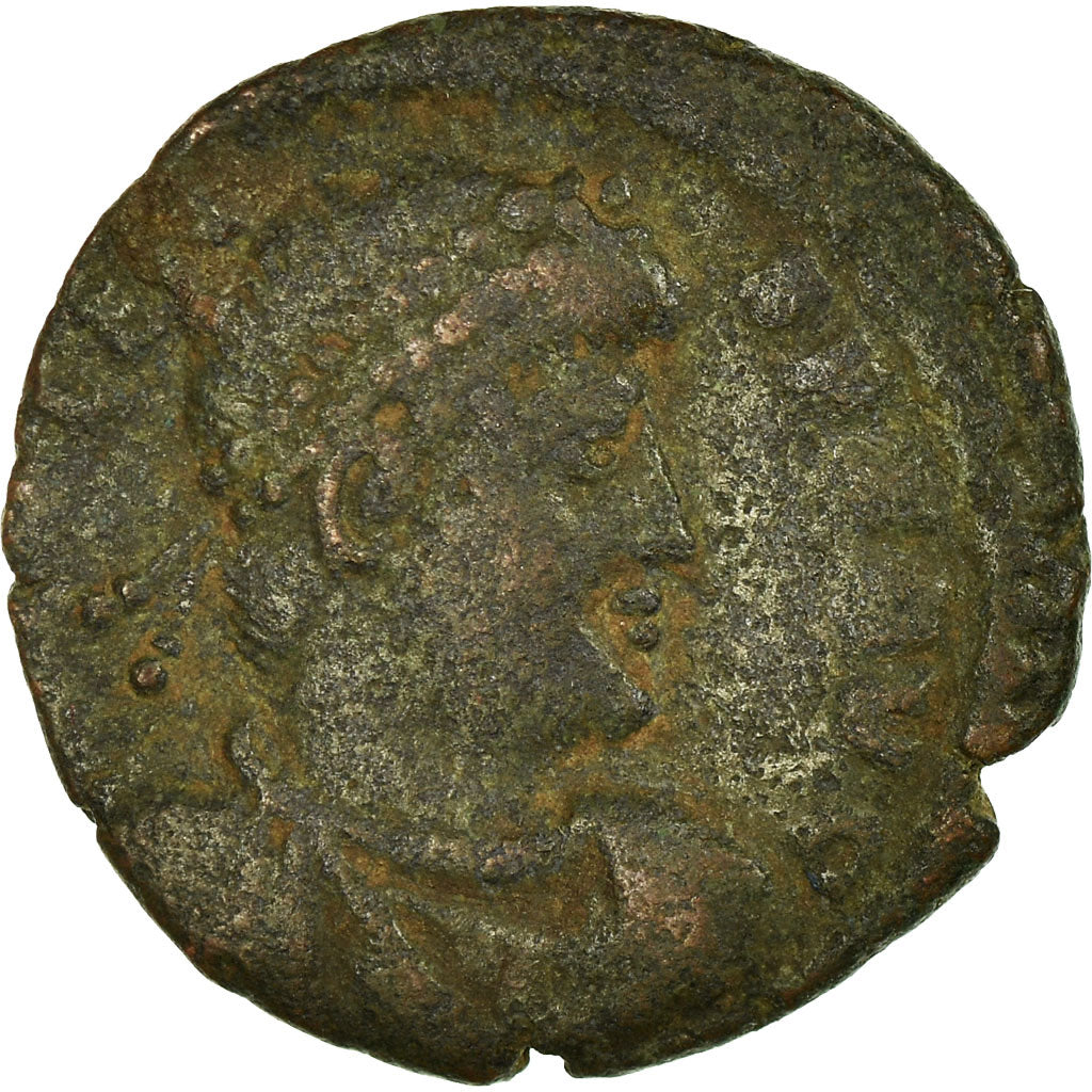 Coin, Valens, Nummus, Lyon - Lugdunum, F(12-15), Copper