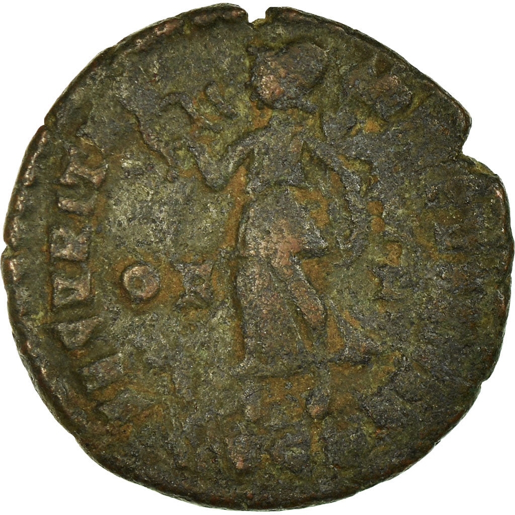 Coin, Valens, Nummus, Lyon - Lugdunum, F(12-15), Copper