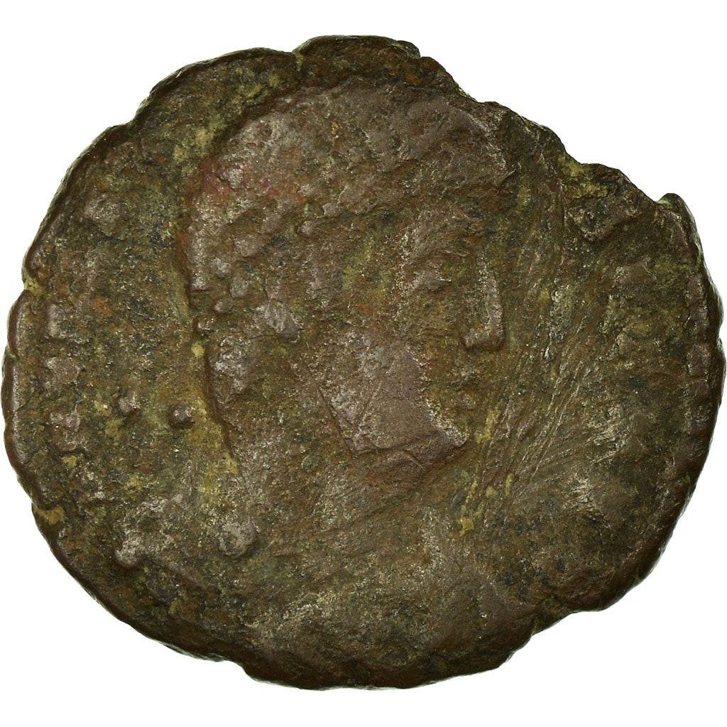Coin, Valens, Nummus, Lyon - Lugdunum, F(12-15), Copper