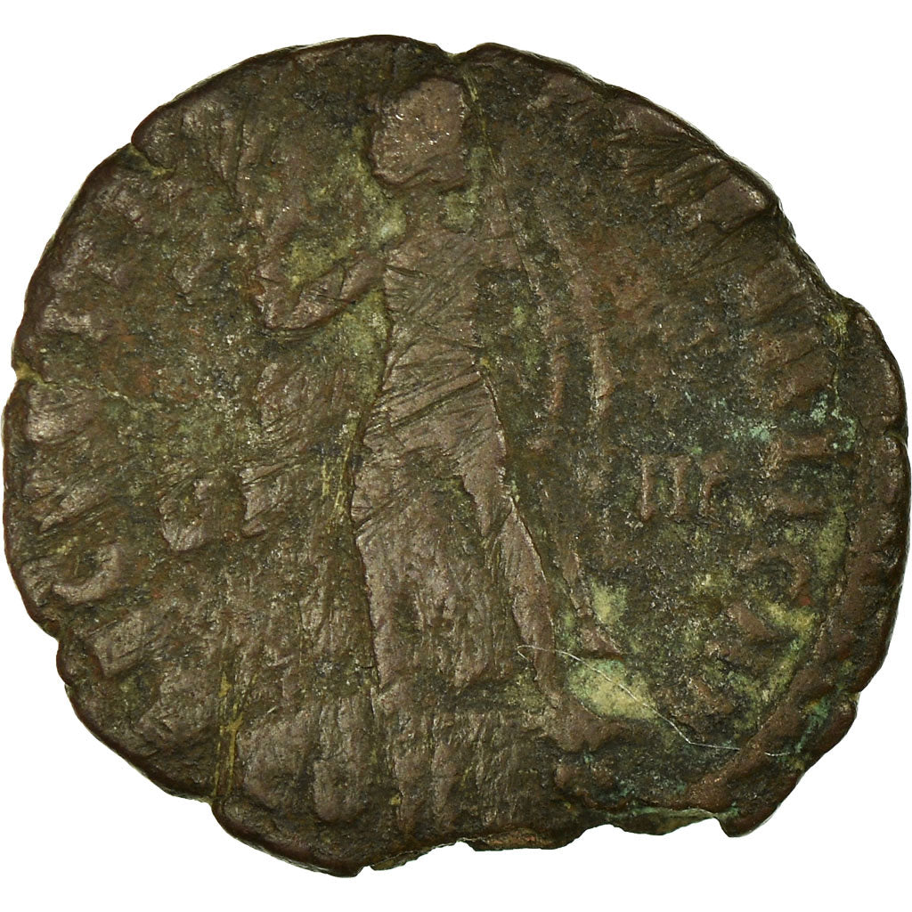 Coin, Valens, Nummus, Lyon - Lugdunum, F(12-15), Copper